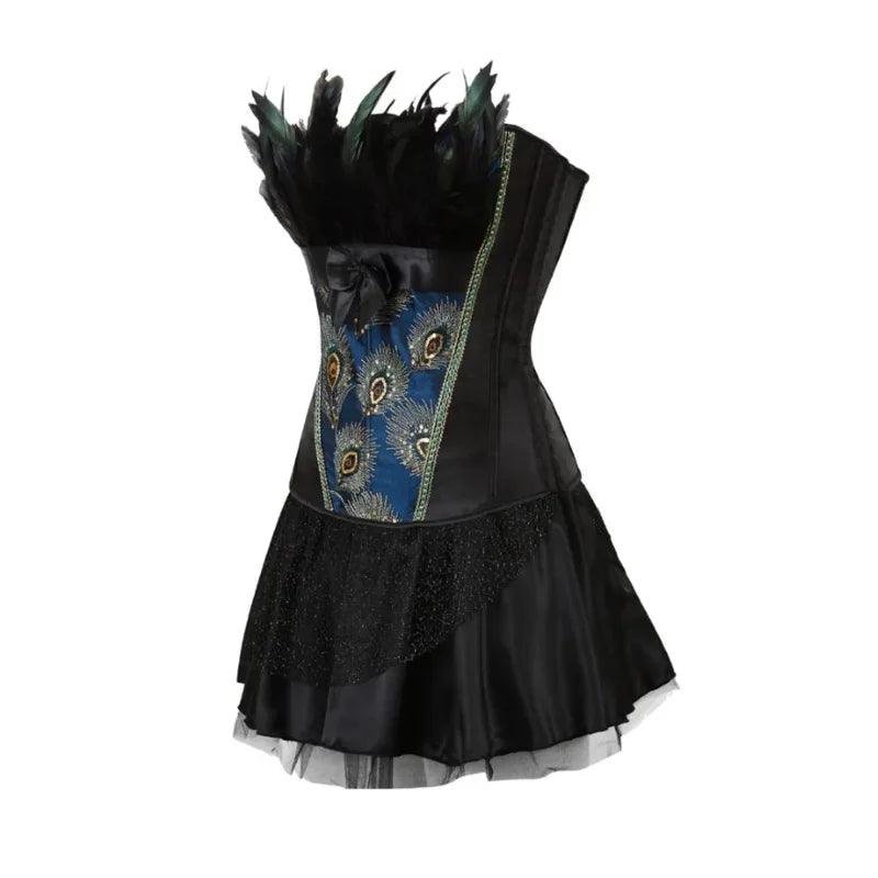 Rear view of lingerie showing back design