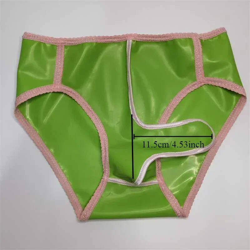 Rear view of lingerie showing back design