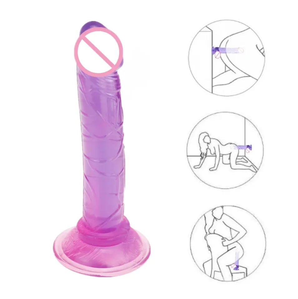 Side profile of adult toy showing full length