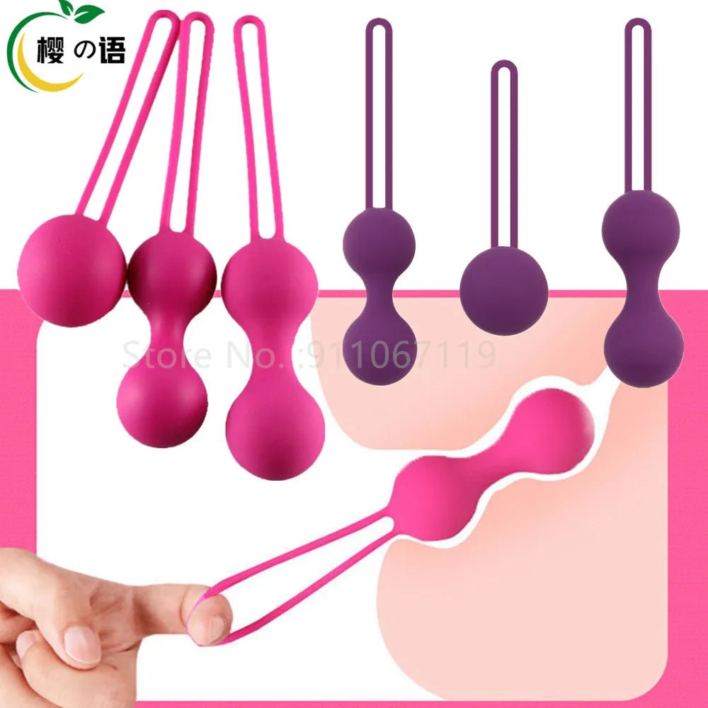 Kegel exercise device   front product view