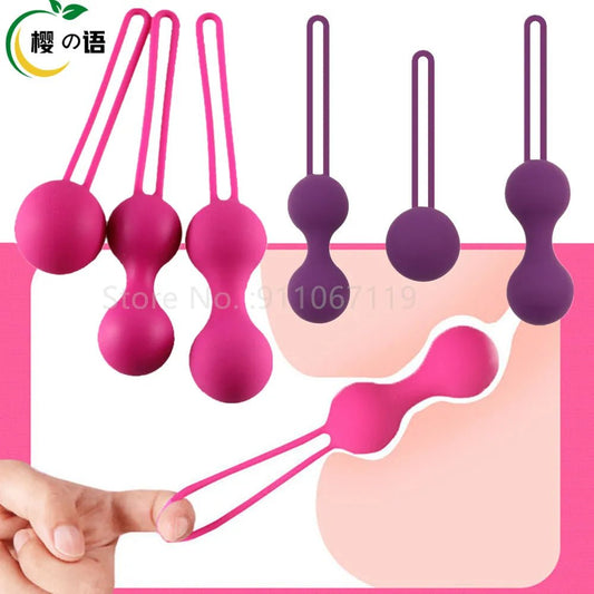 Kegel exercise device   front product view