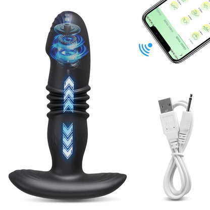 Packaging for app-controlled 9-mode telescopic plug