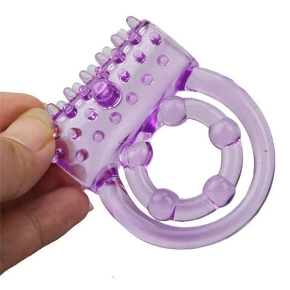 Charging port detail on vibrating ring