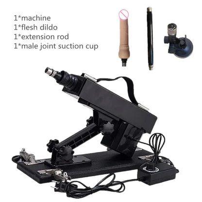 Power cable and controls on machine