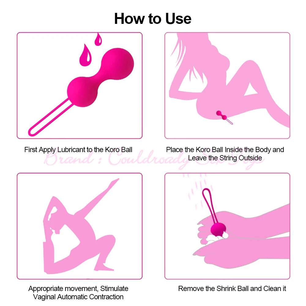 Kegel Ben Wa Ball intimatel Tighten Exercise Machine Smart Egg Geisha Balls Female pleasureor adult toy for Women
