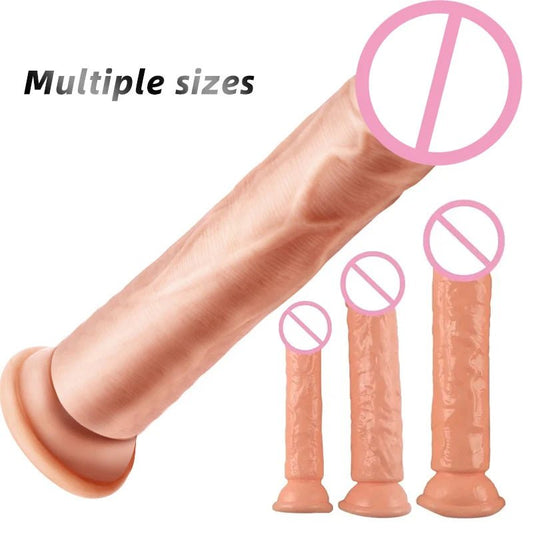 Realistic adult toy   product view on white background