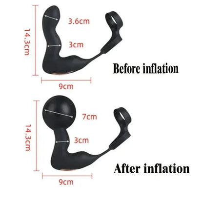 Realistic adult toy   product view on white background