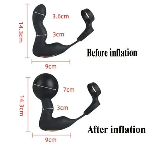 Realistic adult toy   product view on white background