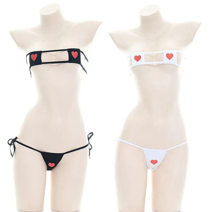 Lingerie piece shown on dress form   front view