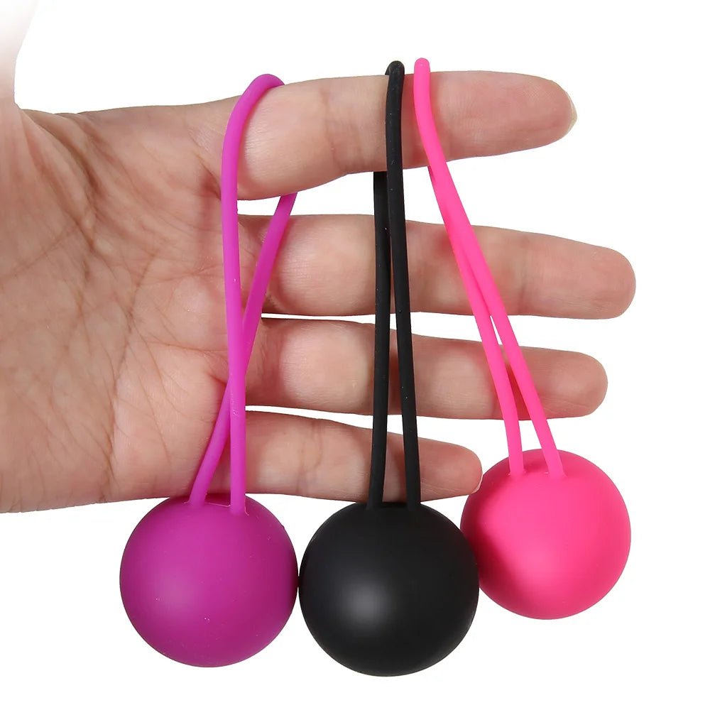 Colour and material options for kegel trainer