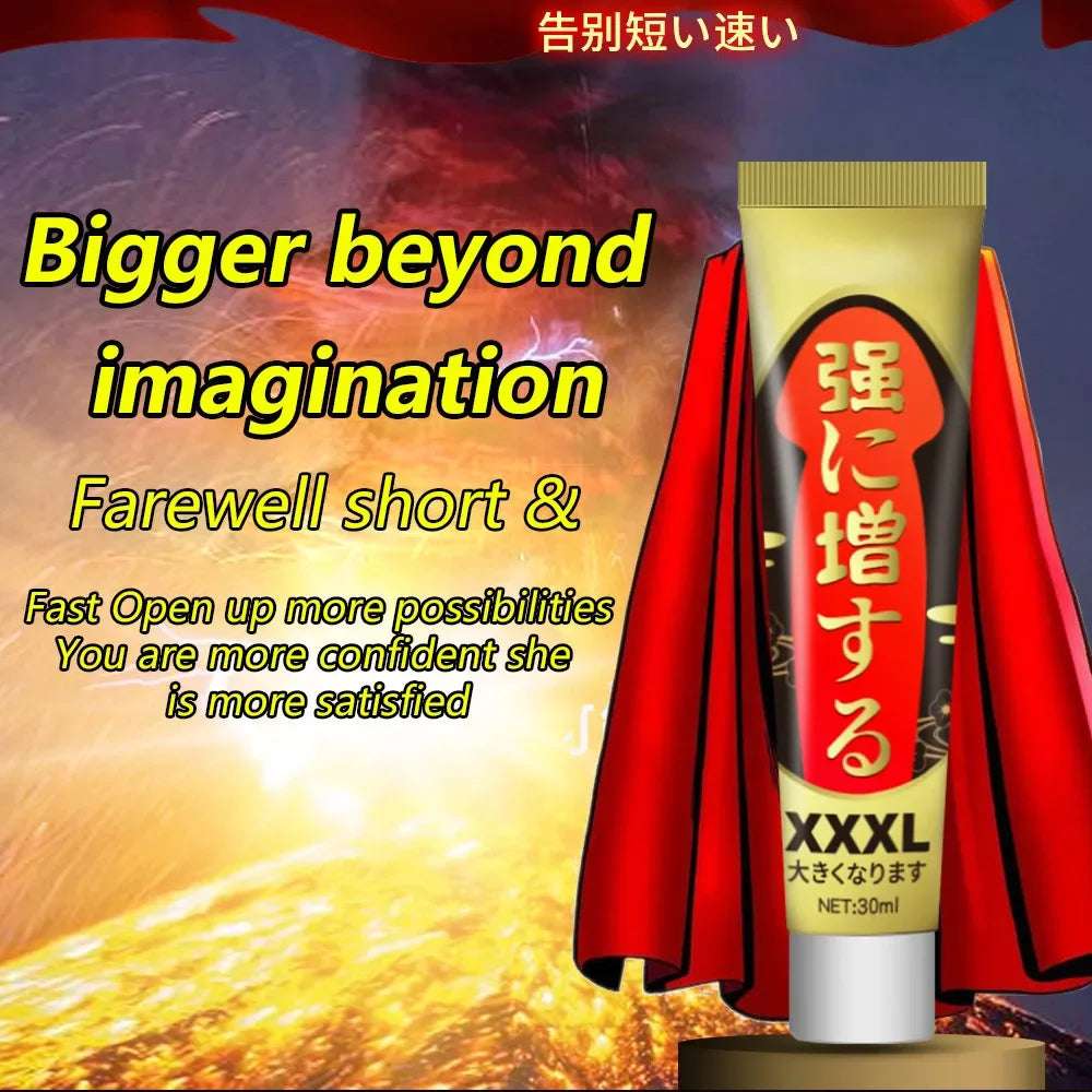 30ml Sex Lube intimate Enlargement Sexual Cream Sex Oil Delay Male Lubricant External Use Fast Effective Grow Bigger adult products