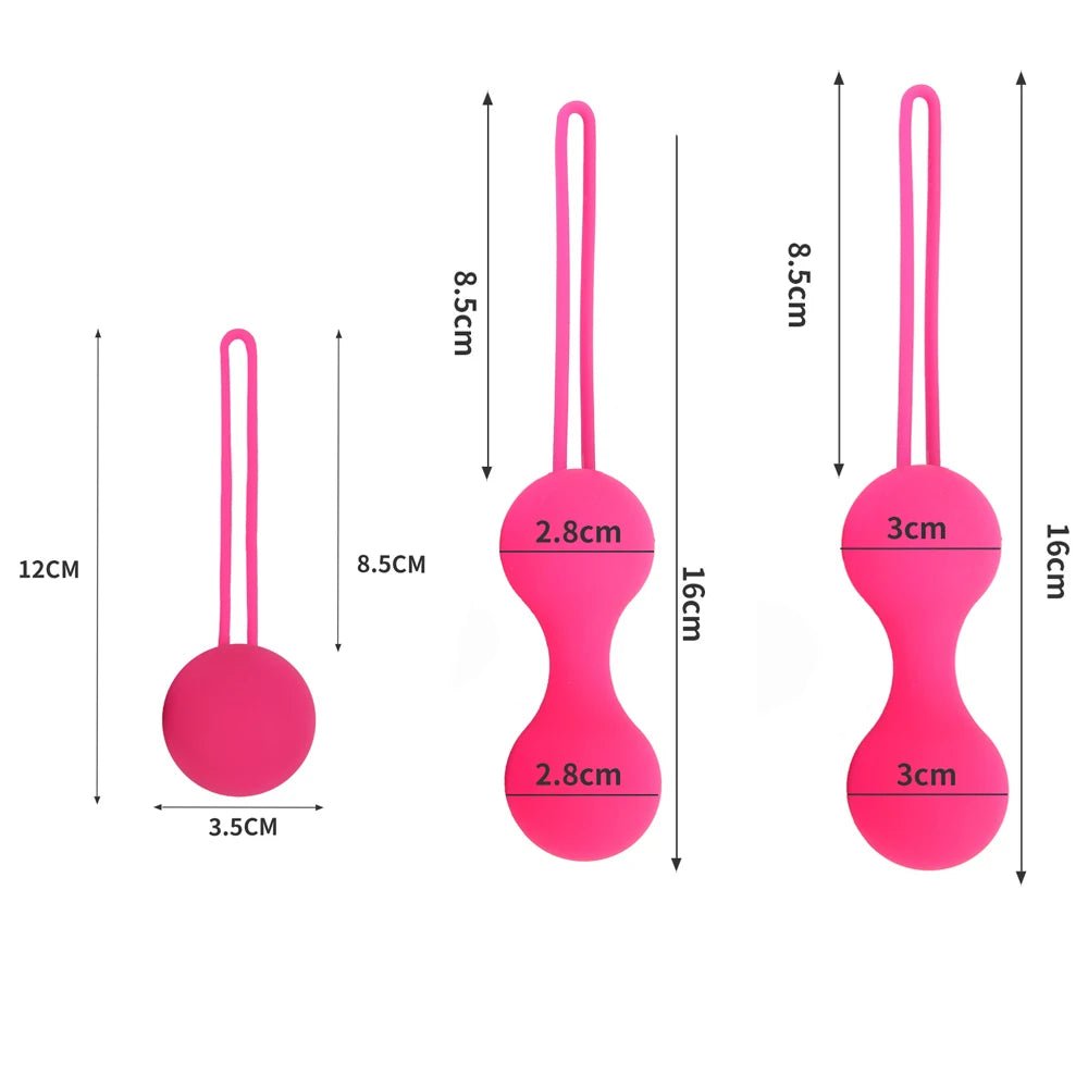 Kegel exercise device   front product view
