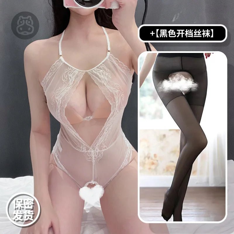 Lingerie piece shown on dress form   front view