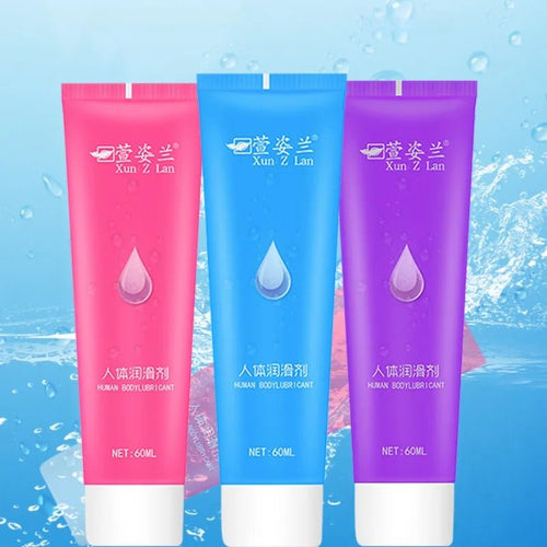 Bottle or tube of intimate lubricant   front label view