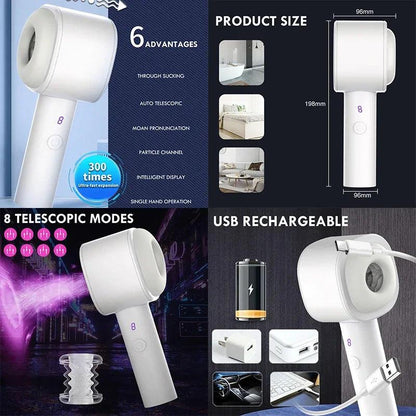Side profile of male pleasure device
