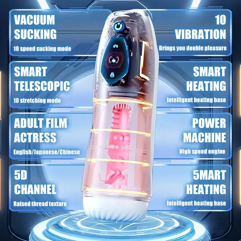 Side profile of male pleasure device