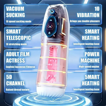 Side profile of male pleasure device