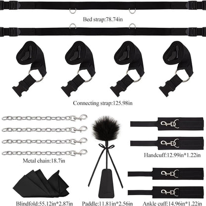 Colour options for bondage accessory