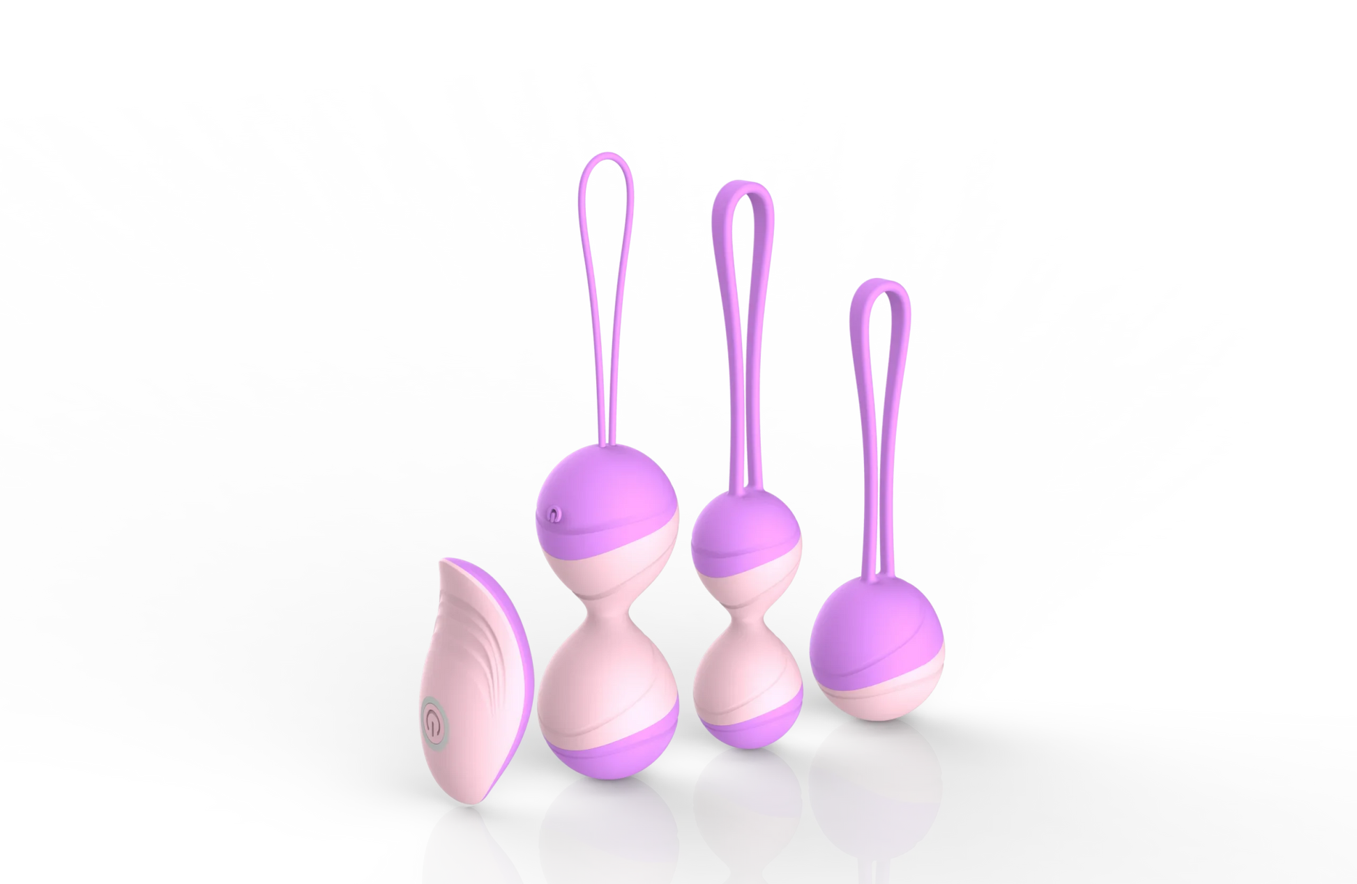 App or remote control for kegel trainer