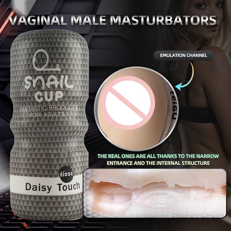 Side profile of male pleasure device
