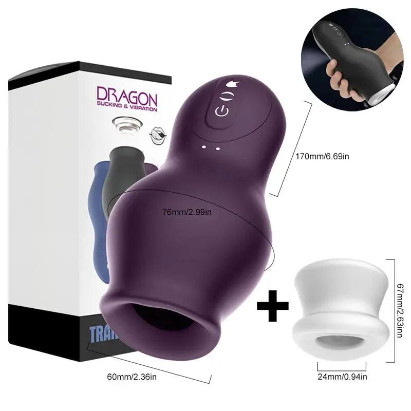 Side profile of life-like 3in1 for men - ultimate pleasure companion experience showing shape and proportions