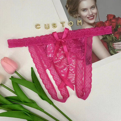 Lingerie worn by model   full outfit view