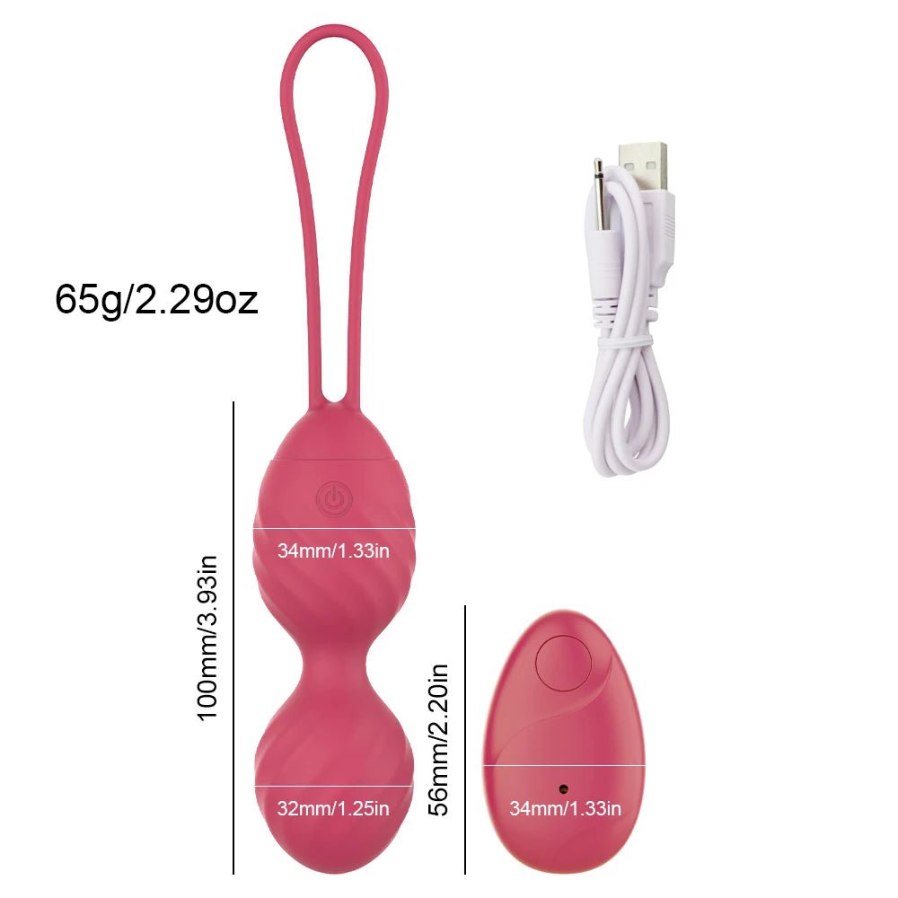 Kegel exercise set with multiple pieces