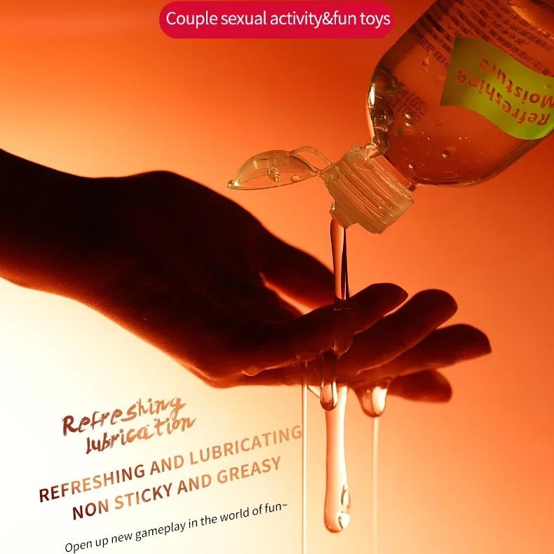 Texture and consistency of lubricant on surface