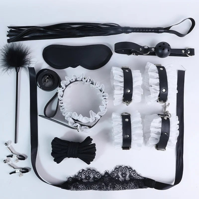 Colour options for bondage accessory