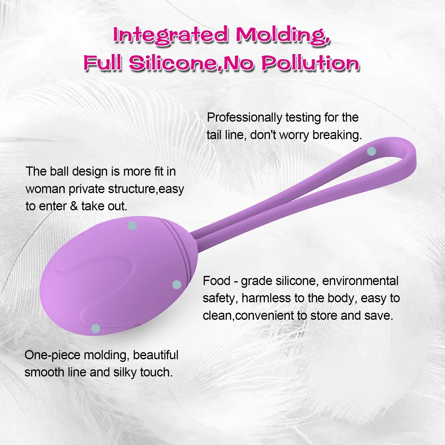 Kegel device with USB charging cable included