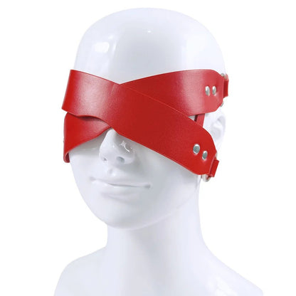 Bdsm Mask Punk Leather Motorcycle Face Mask