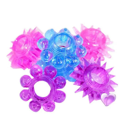 Close-up of material texture and finish on 1pc silicone delay aid for erection enhancement toys