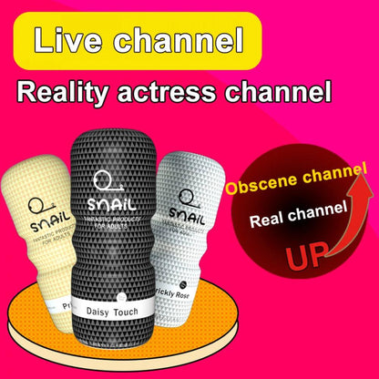 Realistic Male Pleasure Device   close-up of material texture