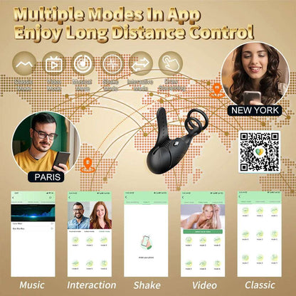 APP Male pleasureor intimate Training Vibrator adult toy for Men with 10 Vibration Modes intimate ring Glans Stimulator,Adult adult toys