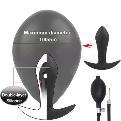 Overhead flat-lay of adult plug