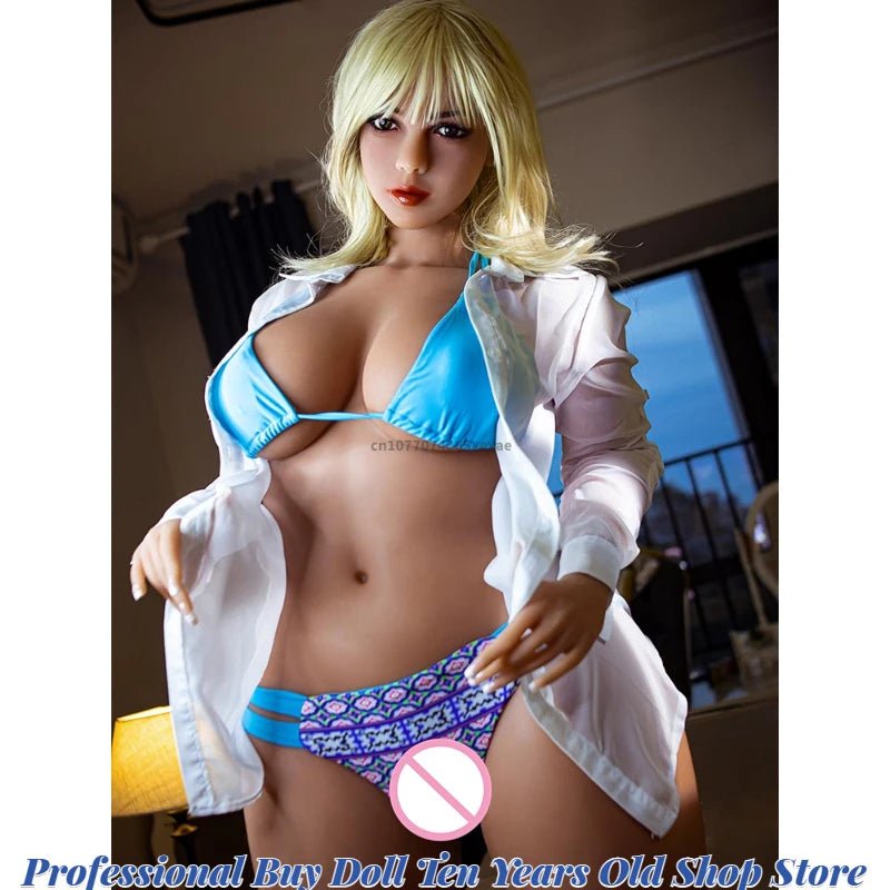 Rear view of adult companion figure