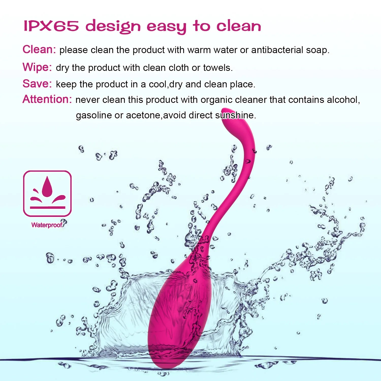 Kegel device with USB charging cable included