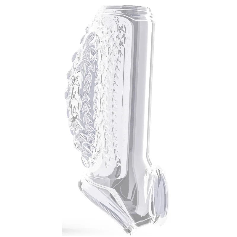 Vibrating attachment or ring on sleeve