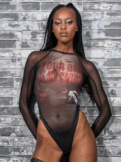 Lingerie set components laid flat