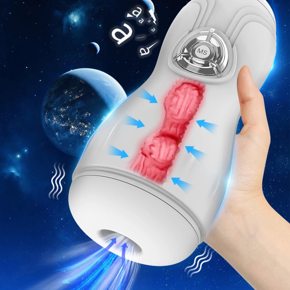 Male pleasure device   front product view