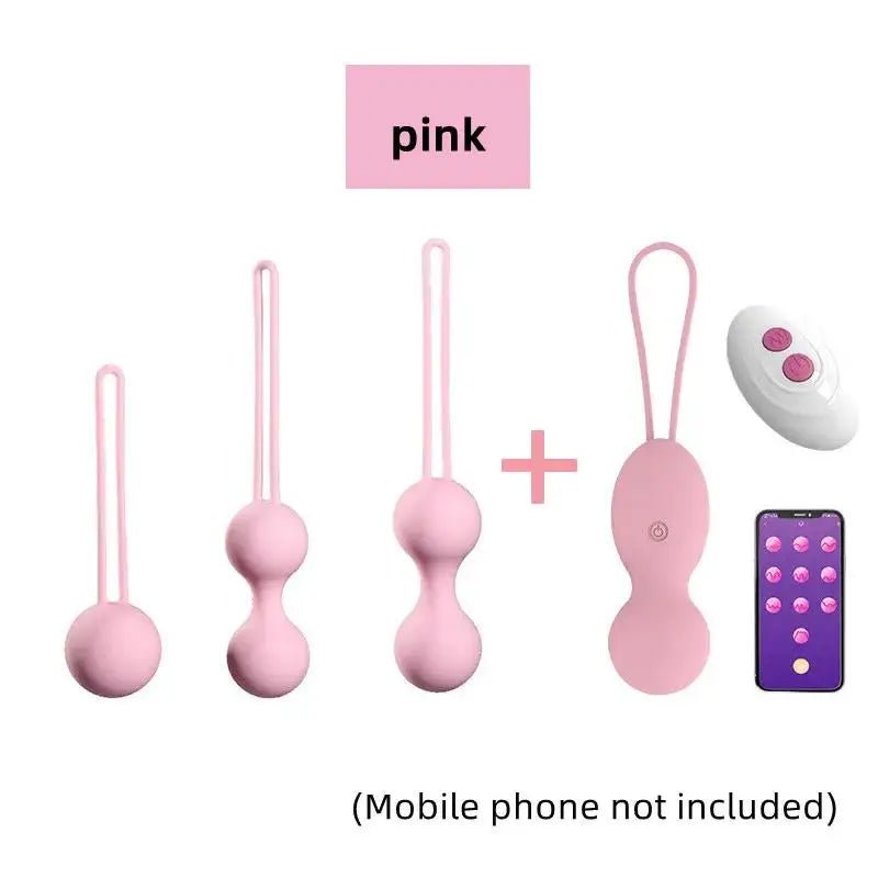Close-up of silicone material on kegel device