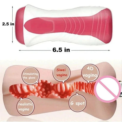 Interior texture detail of male pleasure device