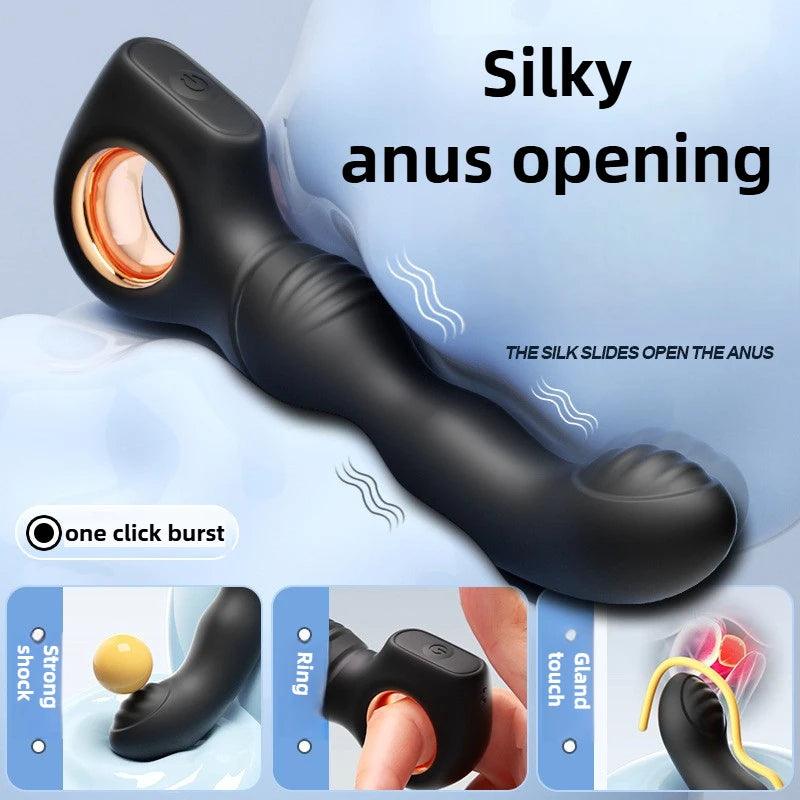 Vibrator   front product view on neutral background
