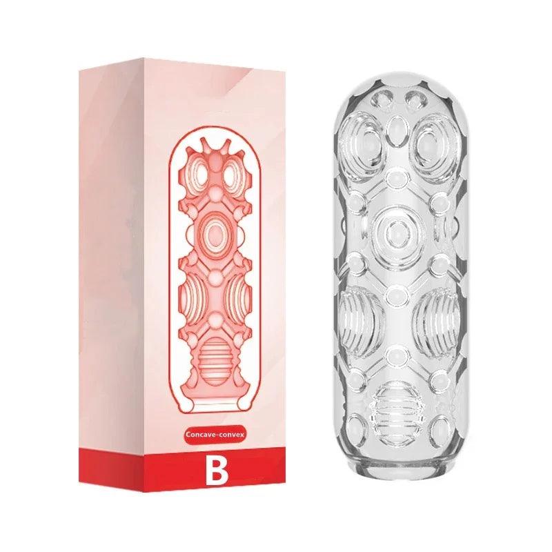 Accessories included with male pleasure device