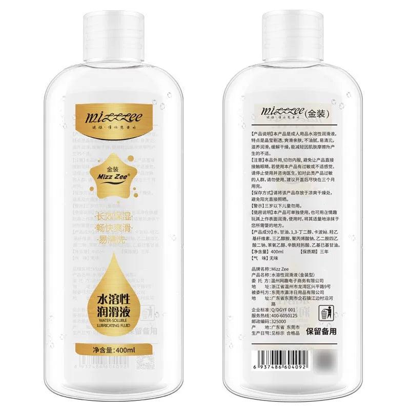 Lubricant bottle with cap detail
