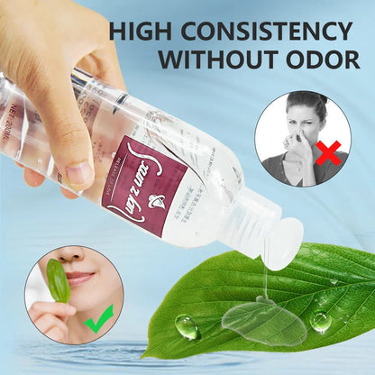 Texture and consistency of lubricant on surface