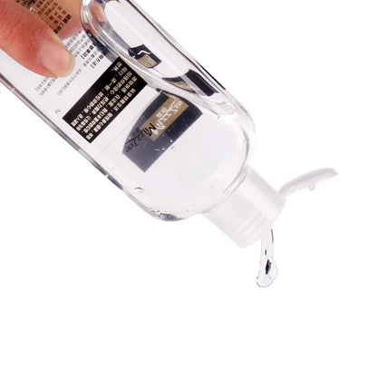 Pump or dispenser detail on lubricant bottle