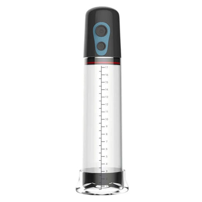 Clear cylinder showing size
