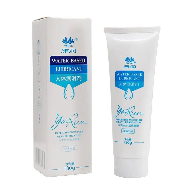 Bottle or tube of intimate lubricant   front label view