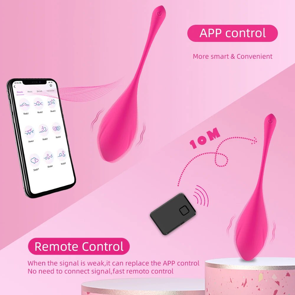 Size comparison of vibrator with scale reference